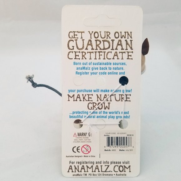 New Anamalz Donkey Wooden Toy for Ages 3+ | DO2010 - Picture 2 of 2